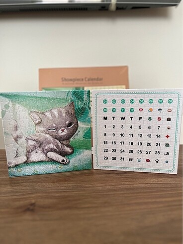 Zamansız puzzle takvim