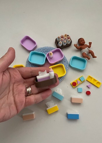 Minyatür mendil kutusu- minyatür sepet - Görsel 3