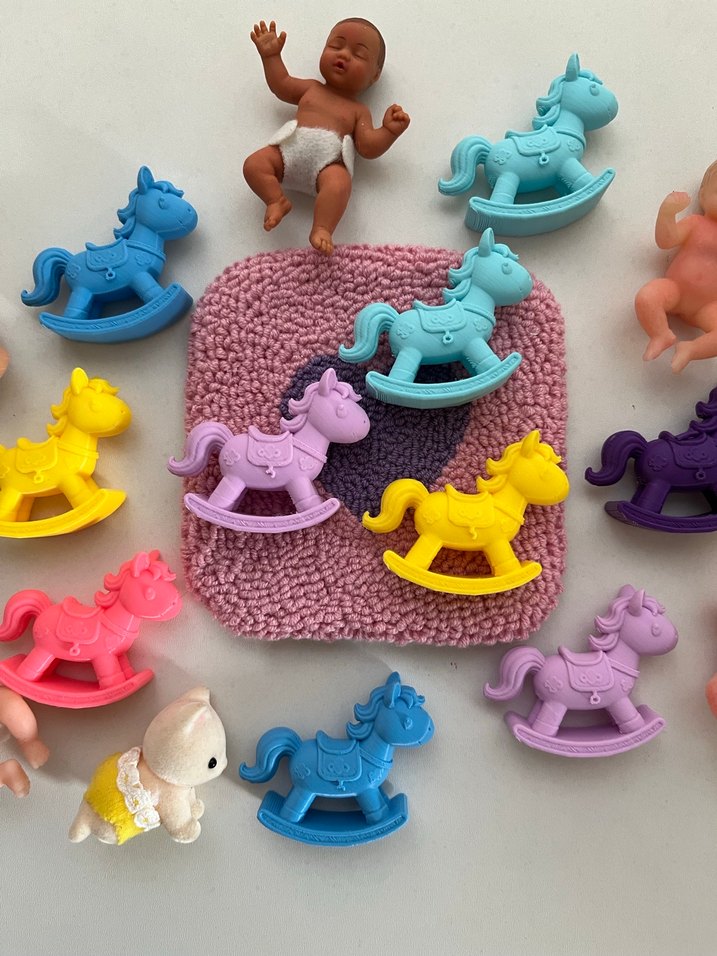 Minyatür sallanan at - Görsel 3