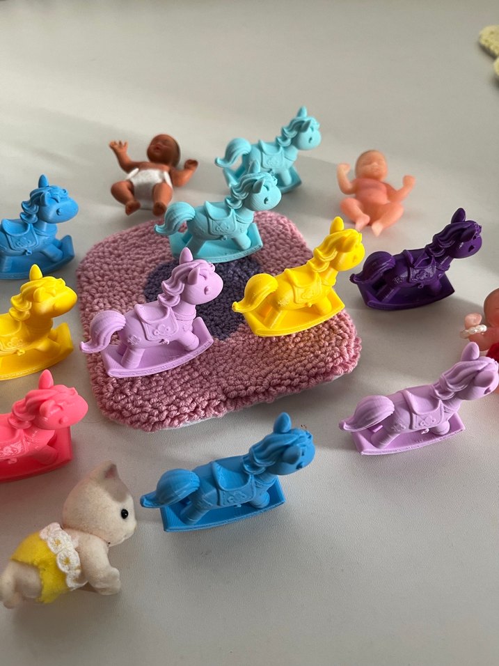 Minyatür sallanan at - Görsel 4