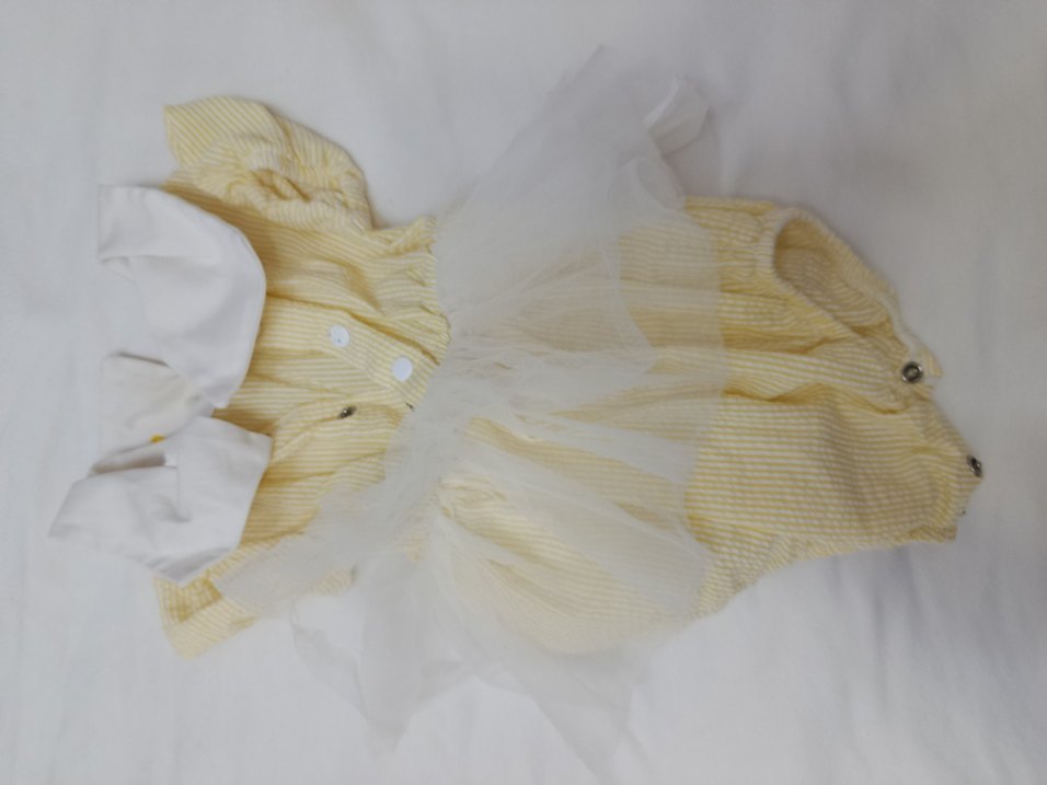 kız bebek elbisesi fırfırlı - Görsel 2