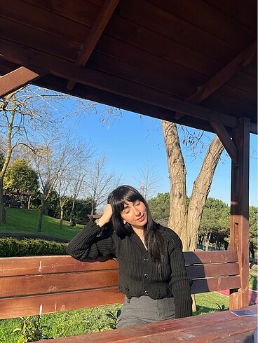Diğer Crop hırka