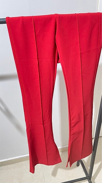 #Bershkapantolon #kırmızı #pantolon #likralı - Görsel 6