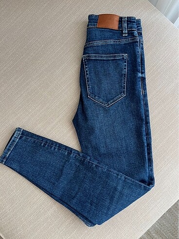 s Beden lacivert Renk Zara dar paça jean