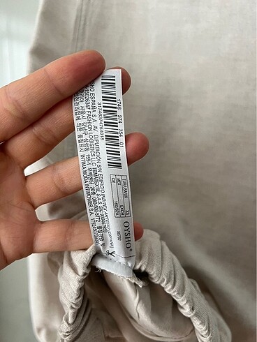 xs Beden Oysho keten pantolon(55%keten 45%viskoz)