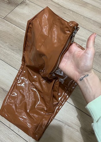 xs Beden kahverengi Renk Calzedonia parlak tayt