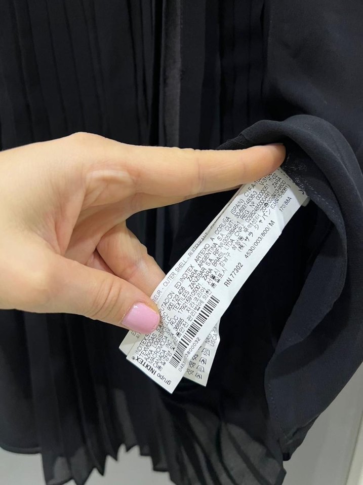 Zara Pileli Top üst - Görsel 4