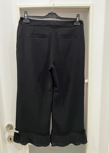 Roman siyah kumaş pantolon - Görsel 5
