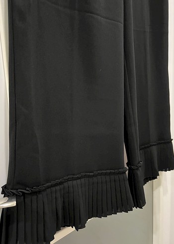 Roman siyah kumaş pantolon - Görsel 7