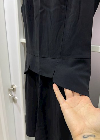 NetWork siyah elbise - Görsel 6