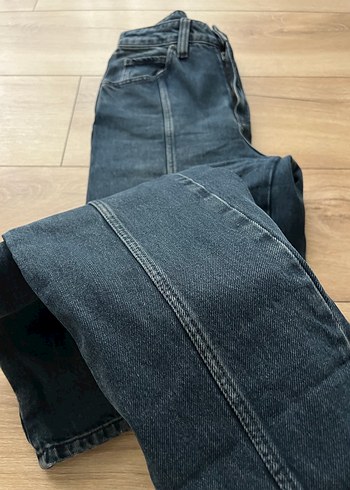 Massimo Dutti yüksek bel jean - Görsel 11