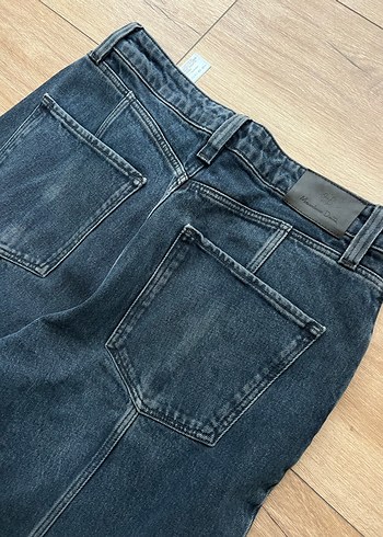 Massimo Dutti yüksek bel jean - Görsel 5