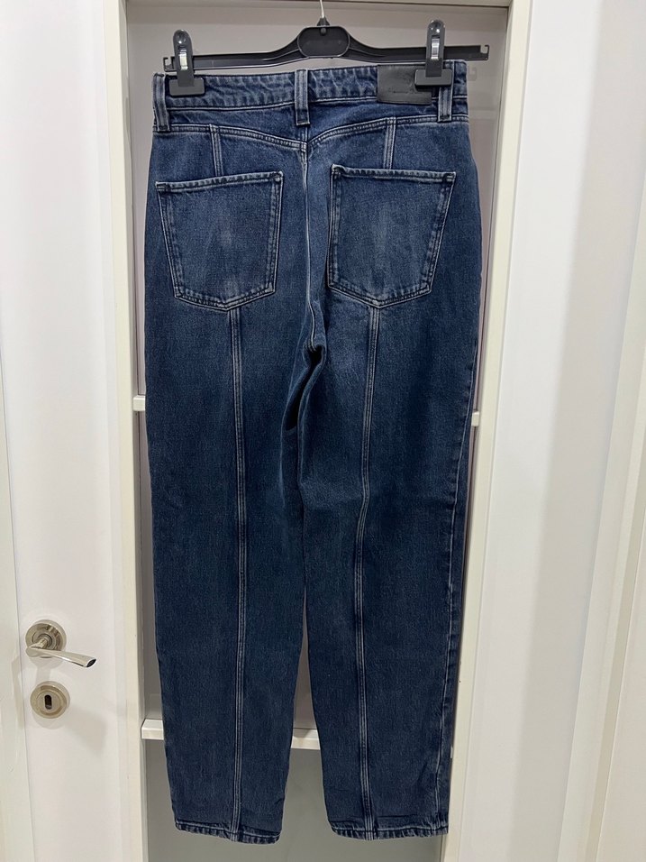 Massimo Dutti yüksek bel jean - Görsel 2