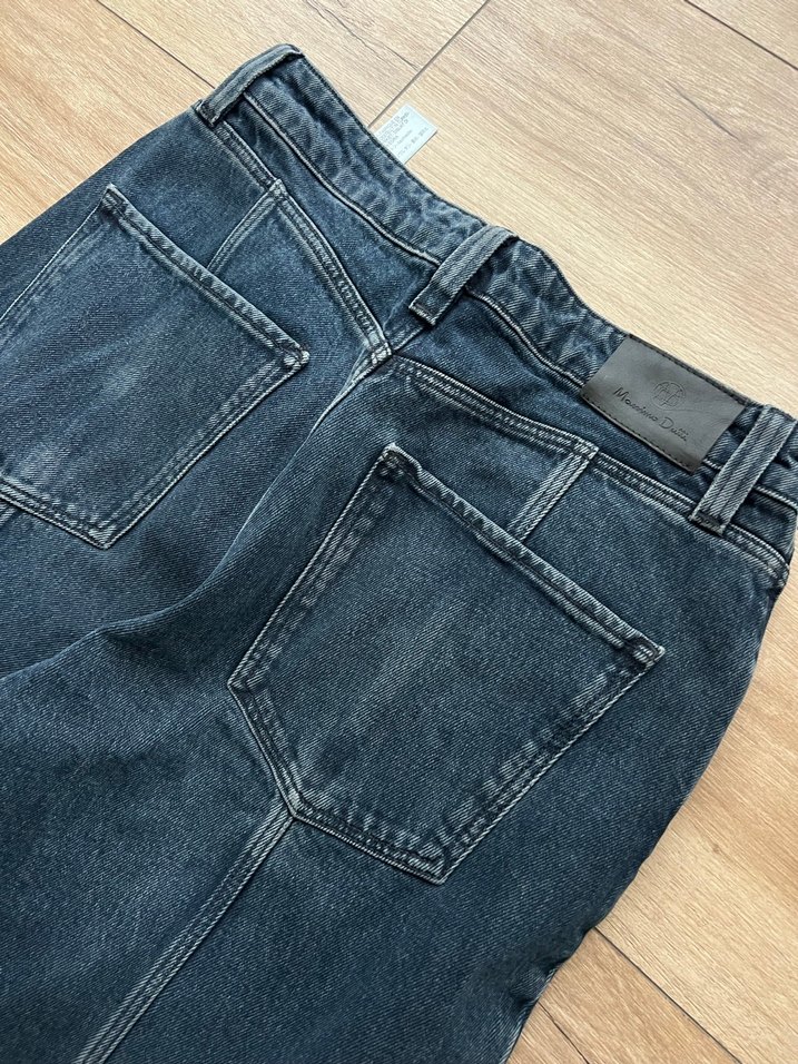 Massimo Dutti yüksek bel jean - Görsel 5