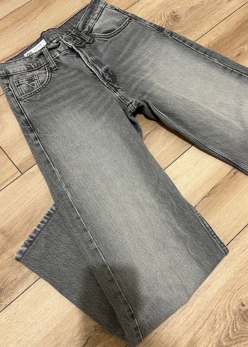 Zara relaxed fit orta bel jean - Görsel 8