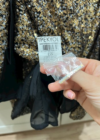 İpekyol payetli ceket/etek takım M beden - Görsel 5