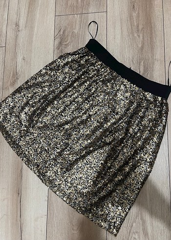 İpekyol payetli ceket/etek takım M beden - Görsel 9