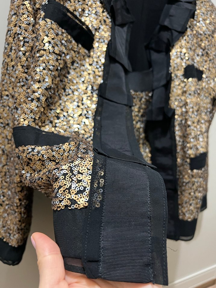 İpekyol payetli ceket/etek takım M beden - Görsel 4