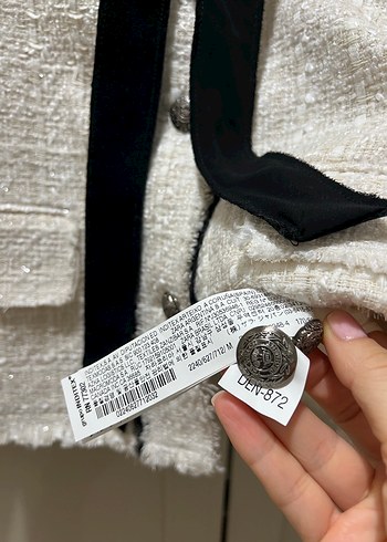 Zara tüvit ceket - Görsel 3