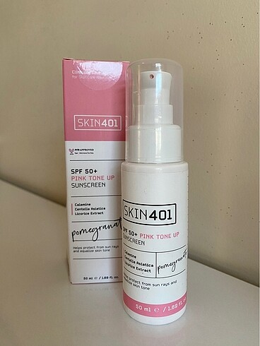 Skin 401 Pembe Güneş Kremi