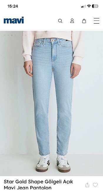 27 Beden Mavi Jean