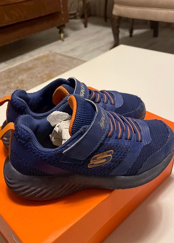 Skechers Erkek Çocuk Mavi Spor Ayakkabı - Görsel 4