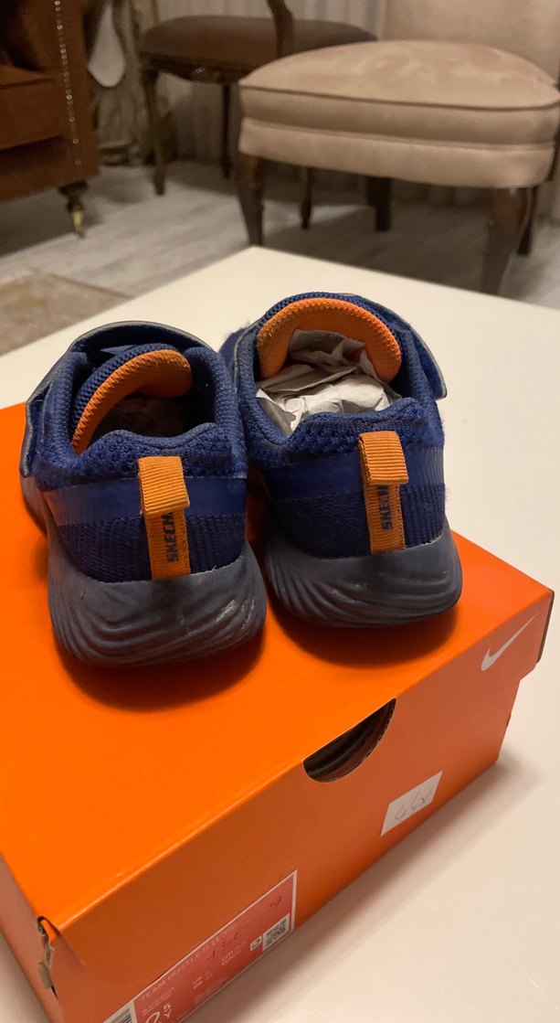 Skechers Erkek Çocuk Mavi Spor Ayakkabı - Görsel 3