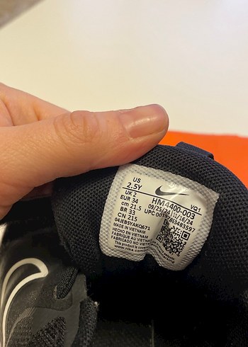 Nike Erkek Çocuk Siyah Spor Ayakkabı - Görsel 6