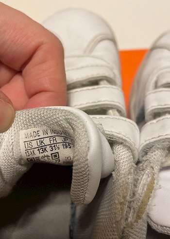 Beyaz Adidas Cırtlı Spor Ayakkabı - Görsel 6