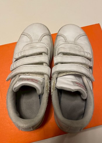 Beyaz Adidas Cırtlı Spor Ayakkabı - Görsel 7