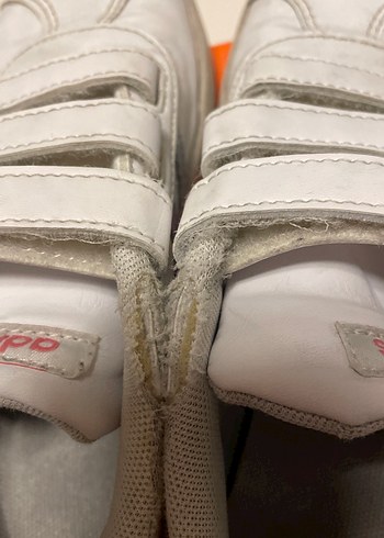 Beyaz Adidas Cırtlı Spor Ayakkabı - Görsel 5