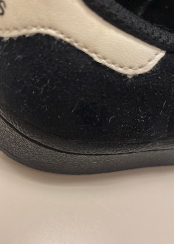 Siyah Süet Adidas Superstar Erkek Çocuk Sneakers - Görsel 9