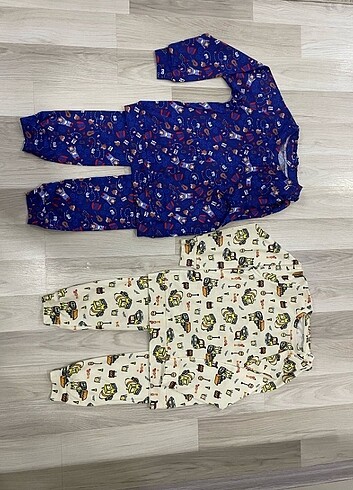6 Yaş Beden Çocuk pijama takımı