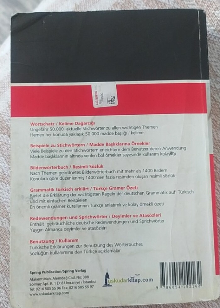 Almanca Türkçe Sözlük - Görsel 2