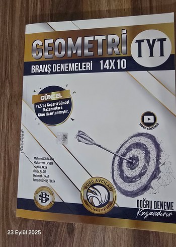 Bilgi Sarmal TYT Geometri Branş Denemeleri 14x10