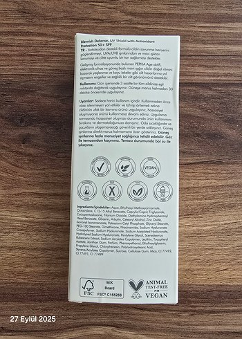 Diğer The Purest Solutions SPF 50 Güneş Koruyucu 50 ml
