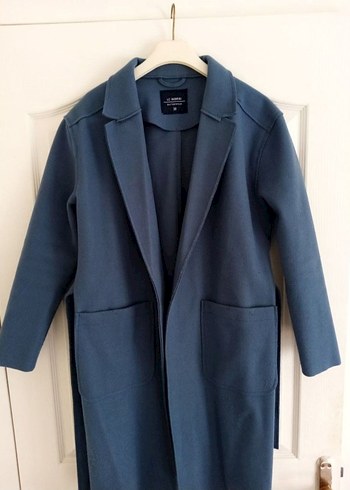 LC Waikiki Lc waikiki Lacivert Midi Kadın Kaban - Kemerli, Normal Kesim
