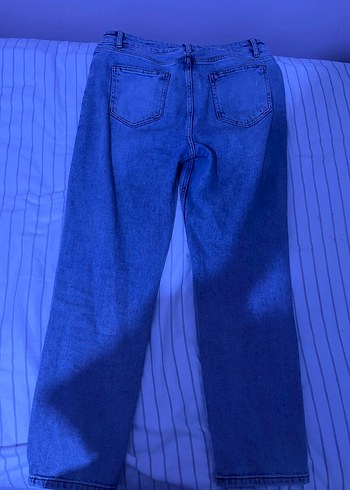 Açık Mavi Mom Jean - Görsel 2