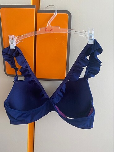 40 Beden lacivert Renk Bikini üstü