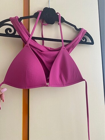 Pembe bikini takım