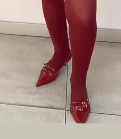 39 Beden Bordo ayakkabı