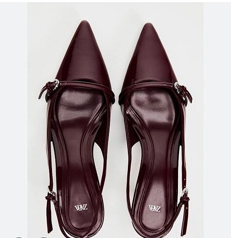 Zara Zara bordo ayaklabı