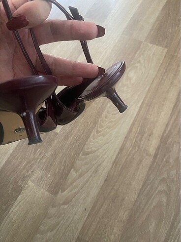 38 Beden bordo Renk Zara bordo ayaklabı