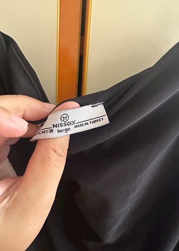 l Beden siyah Renk Siyah Drapeli Uzun Askılı Elbise