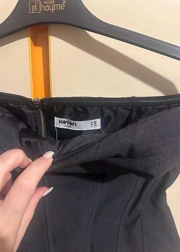 Gri Straplez Gotik Büstiyer - Görsel 3