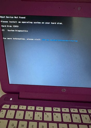 Hp Pembe HP Dizüstü Bilgisayar