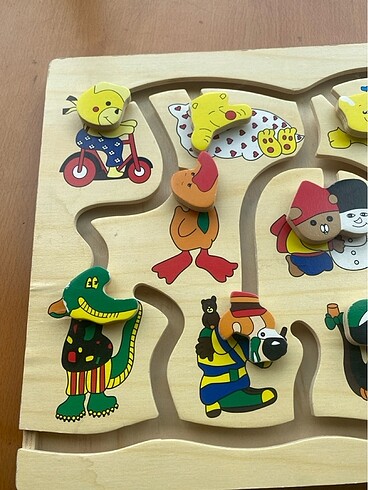 Diğer Ahsap puzzle