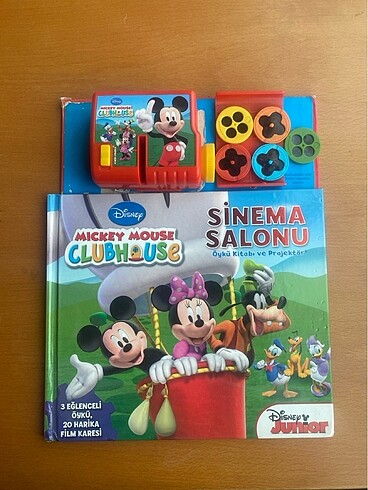 Mickey mause club hause sinema salonu ve projektör