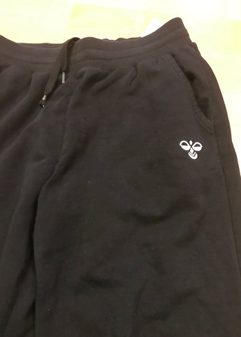 Hummel marka Siyah Erkek Rahat Kesim Eşofman Altı - Görsel 3