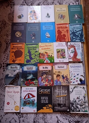 Dünya çocuk klasikleri,ve diğer kitaplar